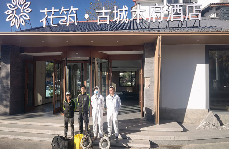 學校醫院銀行等工程除甲醛